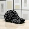 Black Paisley Print Cap – Street Style Essential