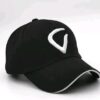 Black Minimal Logo Cap – Clean & Classic Everyday Style